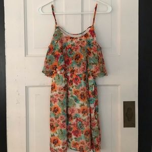 Floral mini dress